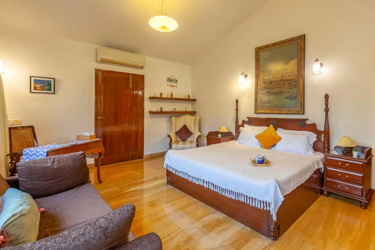 Stayvista'S Casa Palmera - Pet-Friendly Villa With Pool, Garden With Gazebo, And Indoor & Outdoor Games アリバグ エクステリア 写真